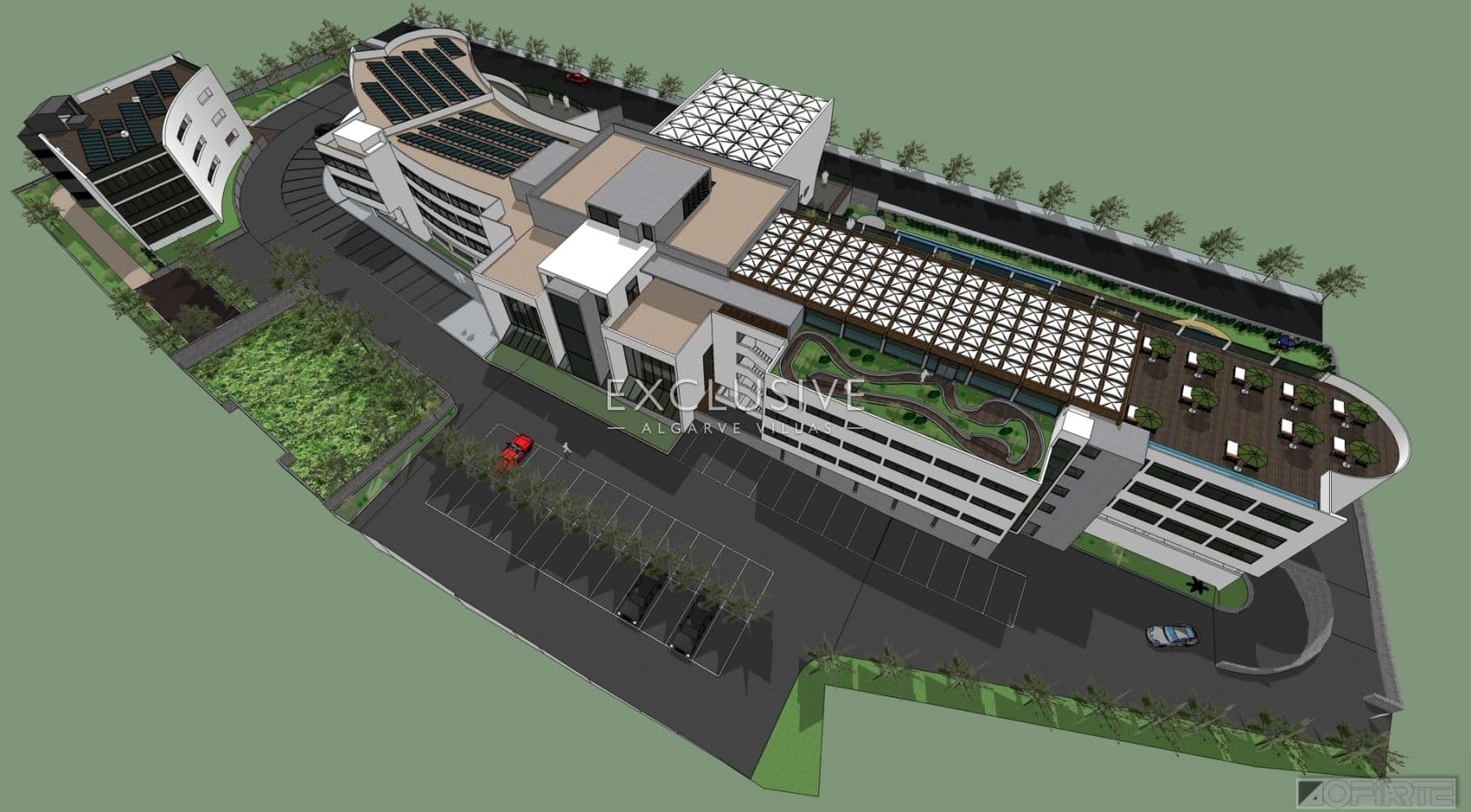 Senioren project met 80 slaapkamers in de Algarve, Portugal-1