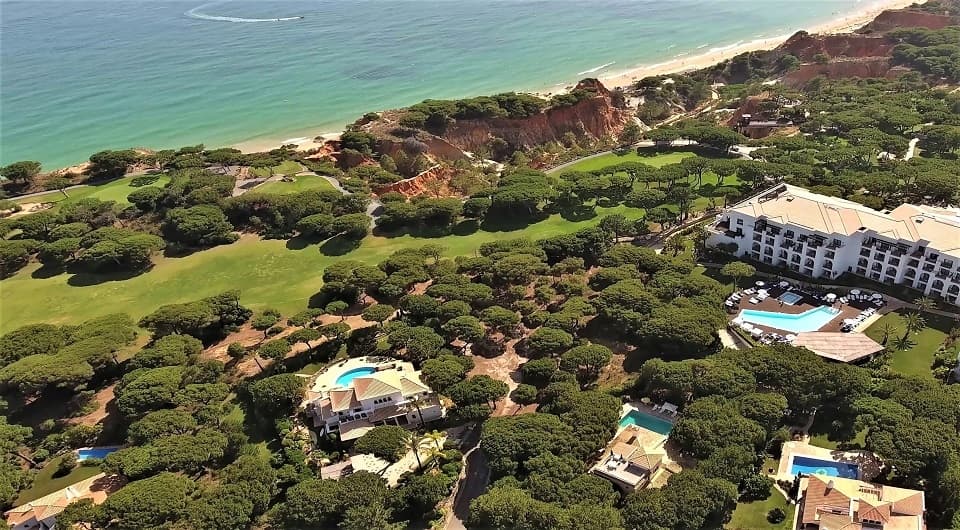 Grosses 5 schlafzimmer villen mit pool zum in Pine Cliff resort Albufeira