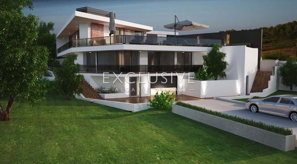 VENDU - Fantastique projet clés en main pour une villa de 4 chambres avec vue sur mer à Carvoeiro