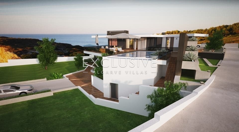 VENDU - Fantastique projet clés en main pour une villa de 4 chambres avec vue sur mer à Carvoeiro