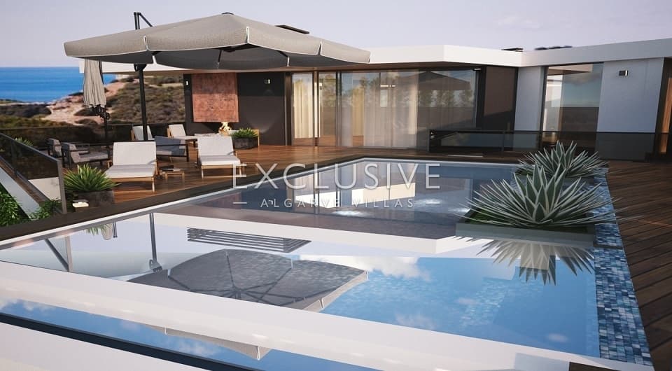 VENDU - Fantastique projet clés en main pour une villa de 4 chambres avec vue sur mer à Carvoeiro
