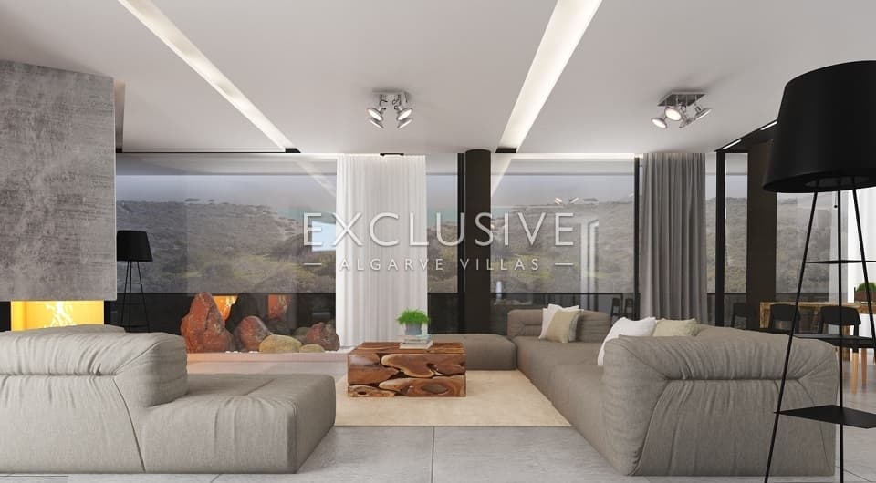 VENDU - Fantastique projet clés en main pour une villa de 4 chambres avec vue sur mer à Carvoeiro