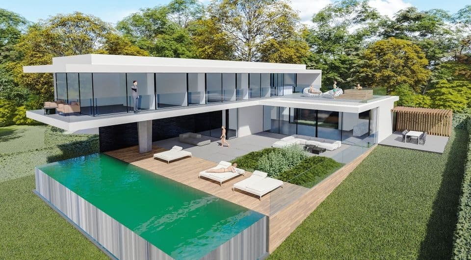 Modern and luxury four bedroom off-plan villa with a Top Location, in Luz, Lagos