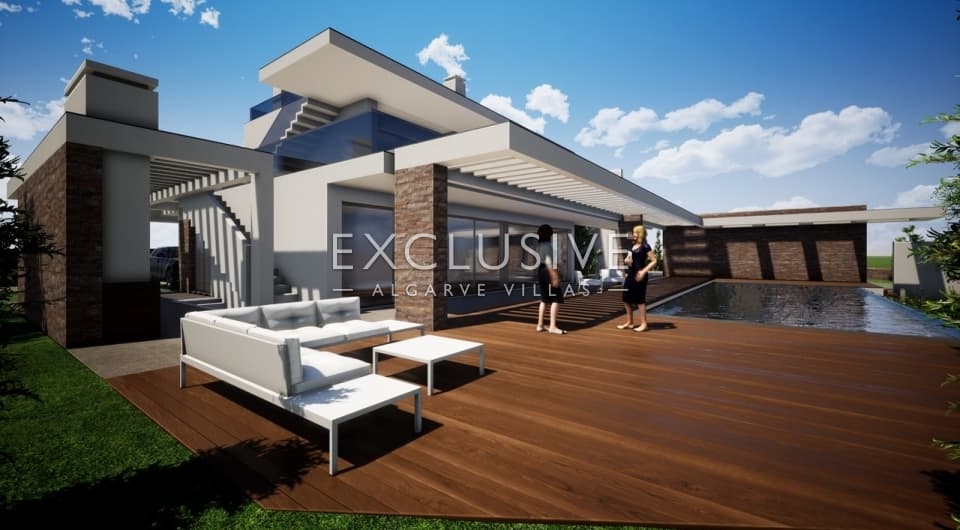 Luxury contemporary design Villa with 4 bedrooms and seaviews in Carvoeiro, Algarve