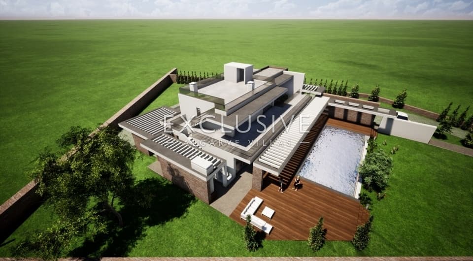 Luxury contemporary design Villa with 4 bedrooms and seaviews in Carvoeiro, Algarve