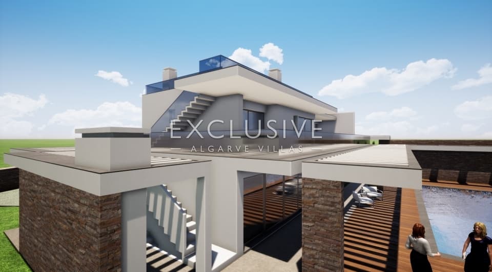 Luxury contemporary design Villa with 4 bedrooms and seaviews in Carvoeiro, Algarve