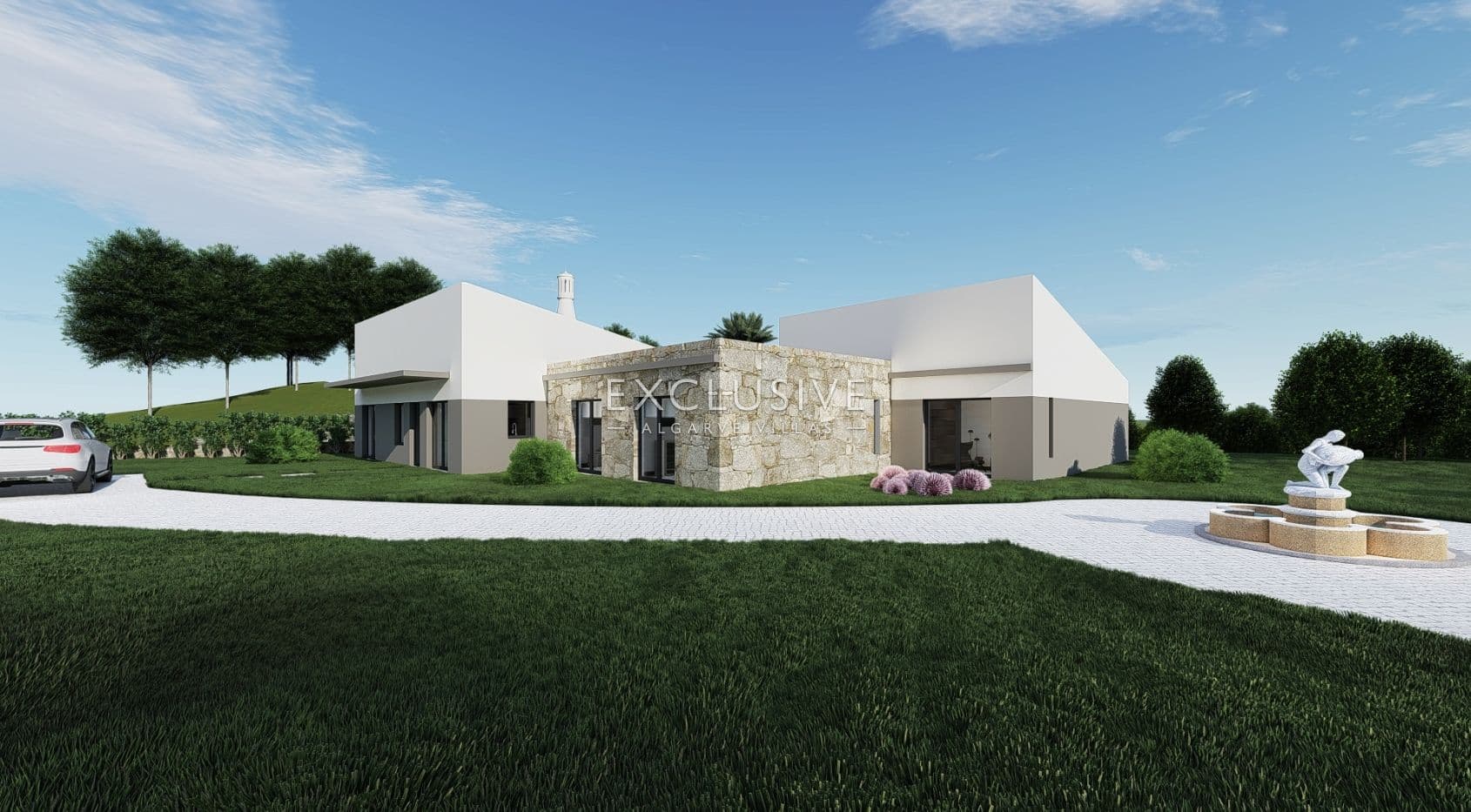 5 bedroom villa located in the outskirts of Alcantarilha, near Armacao Pera beach, Algarve