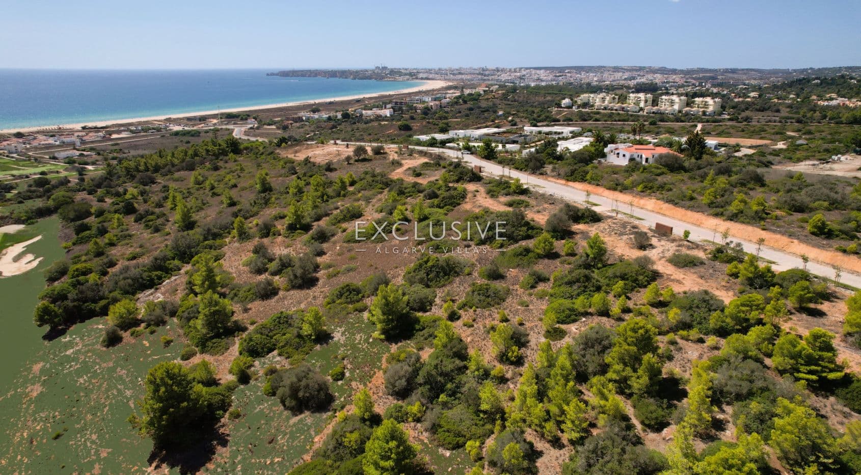 building plot with golf and ocean views on Palmares golf resort, Lagos, West Algarve