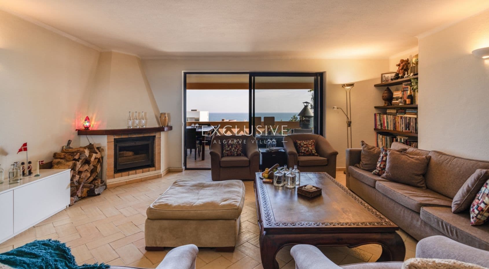 Gut präsentierte 3-Zimmer-Wohnung mit unglaublichem Meerblick, in Lagos (Algarve)