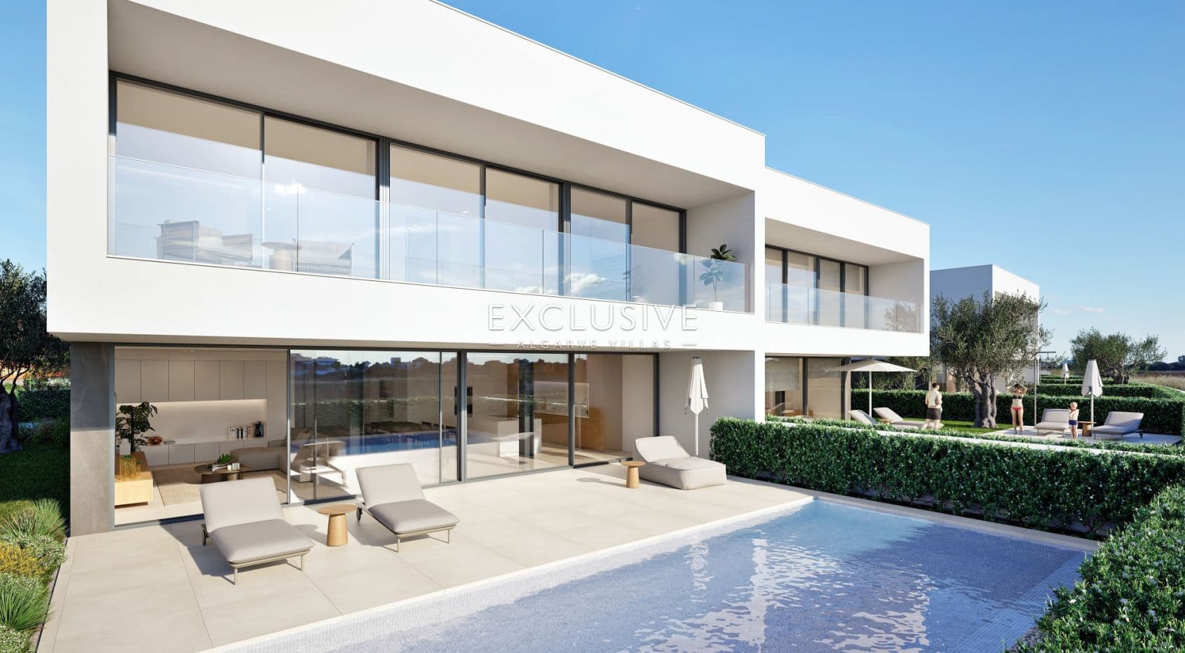 Luxuriöse moderne Villen in bester Lage in Lagos mit atemberaubendem Meerblick