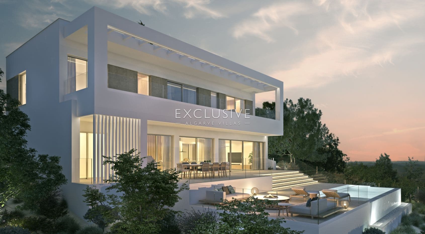 New luxurious villa, with elevator and seaviews in Caldas de Monchique, Algarve