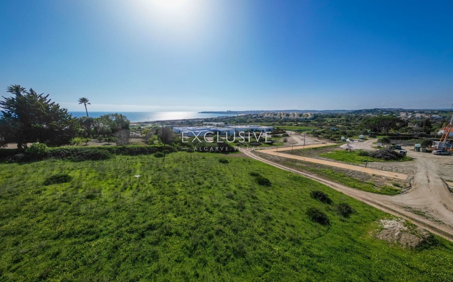 Grote privébouwkavels met prachtig uitzicht op zee in Lagos, Algarve