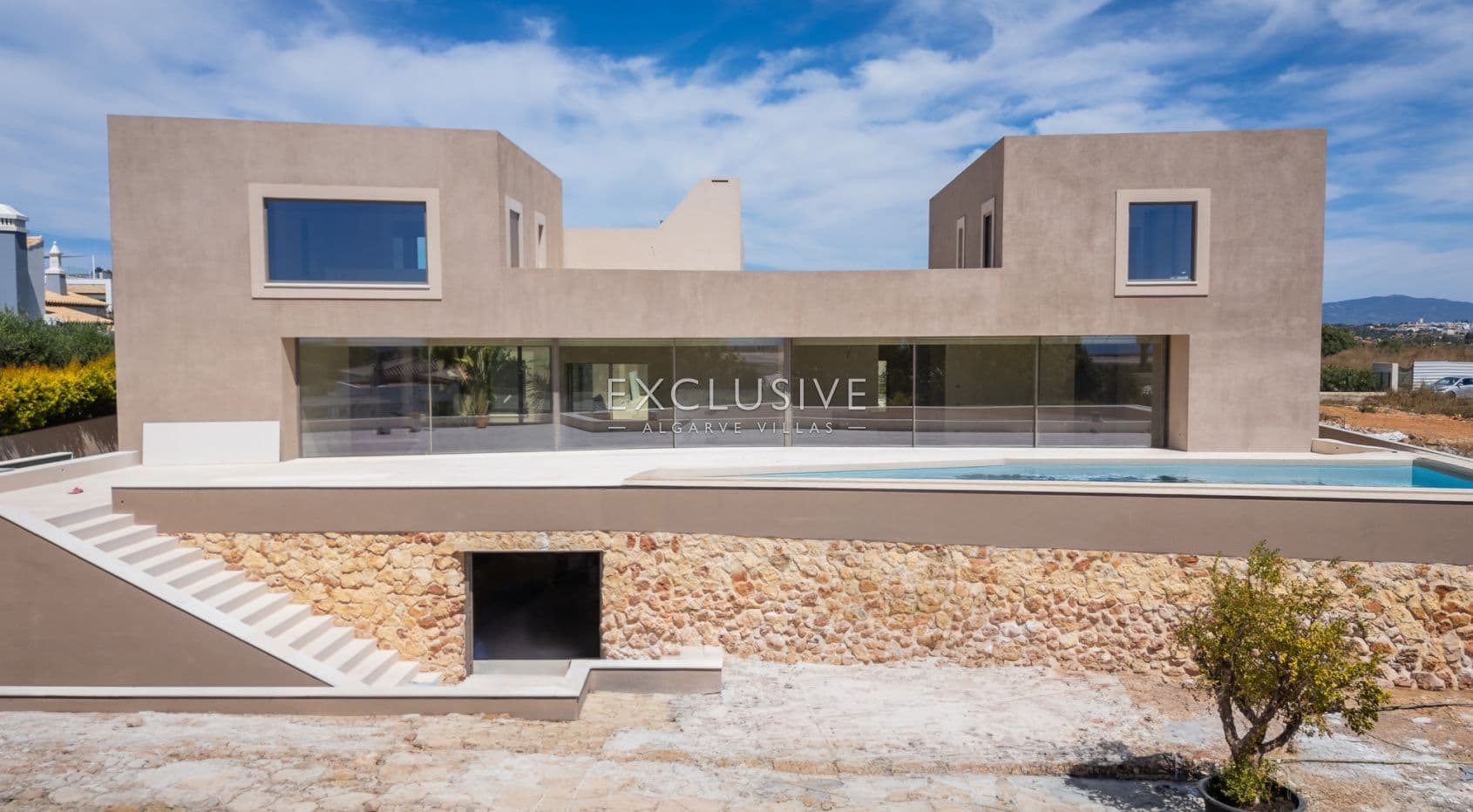 Contemporary luxury Mediterranean villa with stunning sea views in Lagos, Algarve