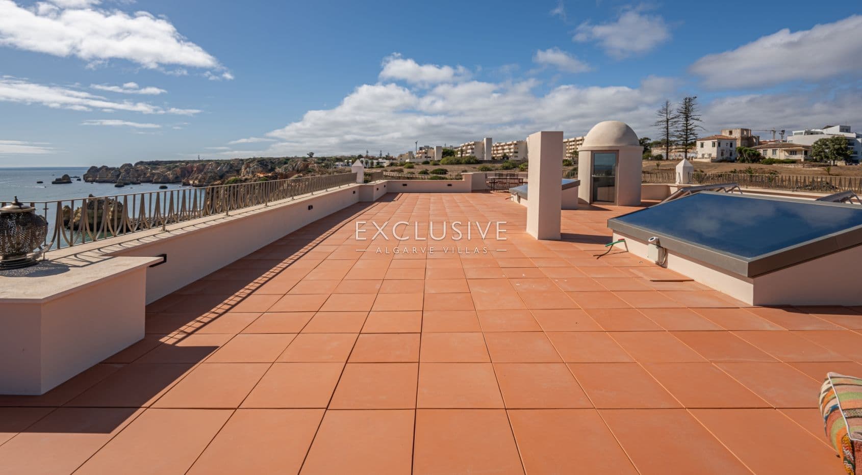 Ocean front 8 bed villa with private island in Lagos, Algarve, Portugal