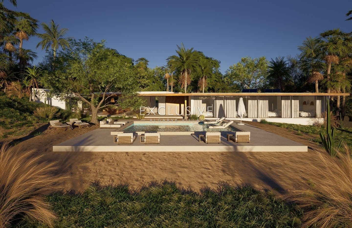 Modern 4 bedroom villa, turnkey project, Armação de Pera Algarve