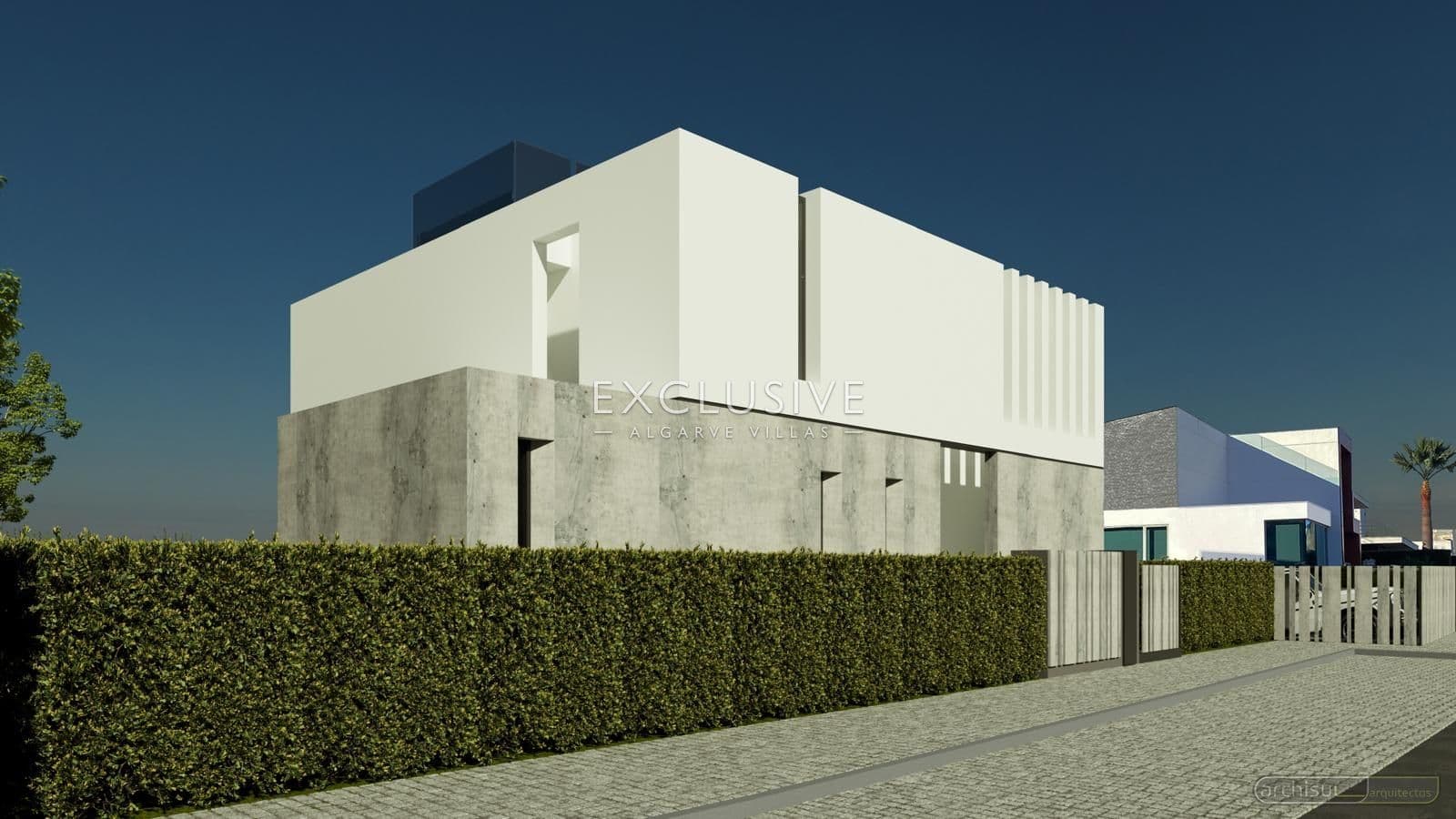 Luxury contemporary villa on a golf couse in Vilamoura, Algarve