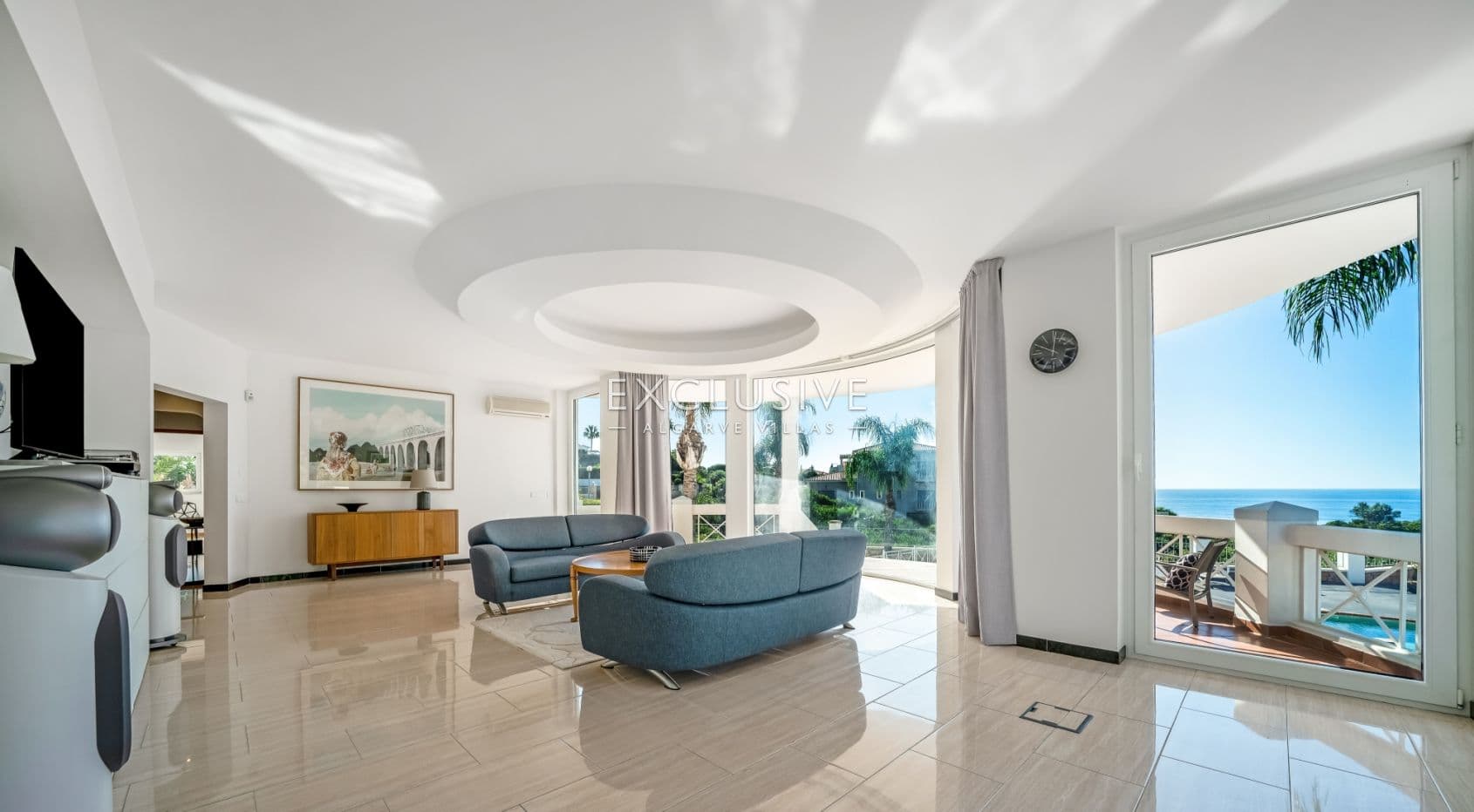 4+3 slaapkamer eerste lijn oceaan villa met klif en uitzicht op zee Carvoeiro, Algarve