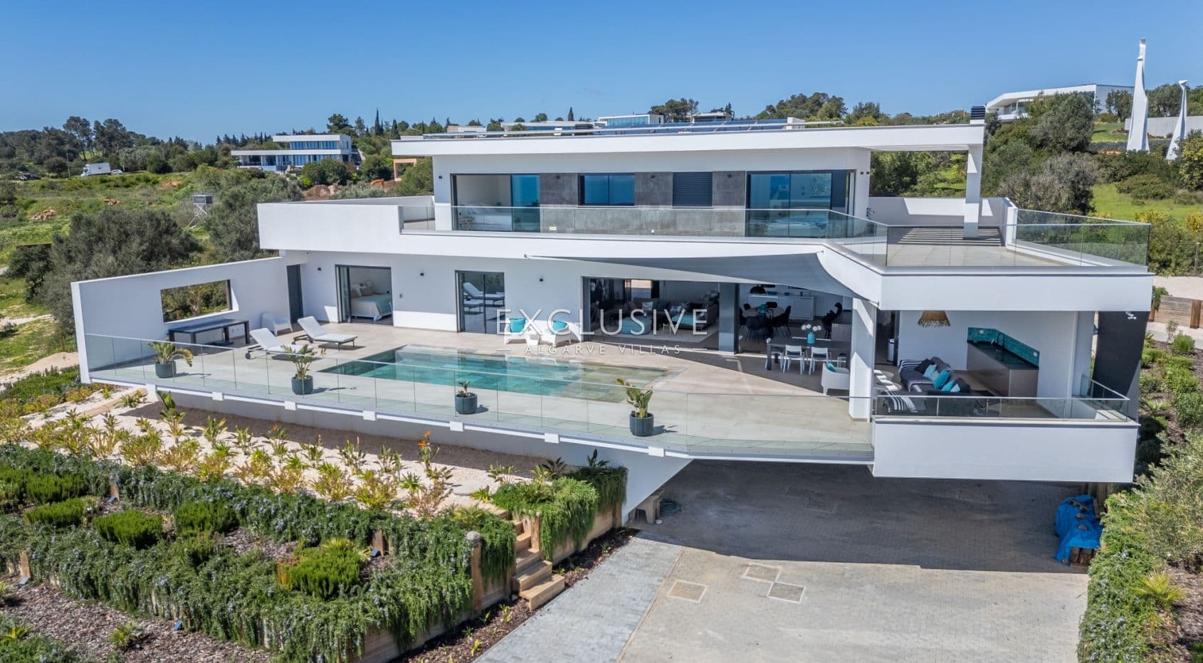 Luxus-Villa mit atemberaubender Aussicht in Palmares Golf Resort, Algarve-2