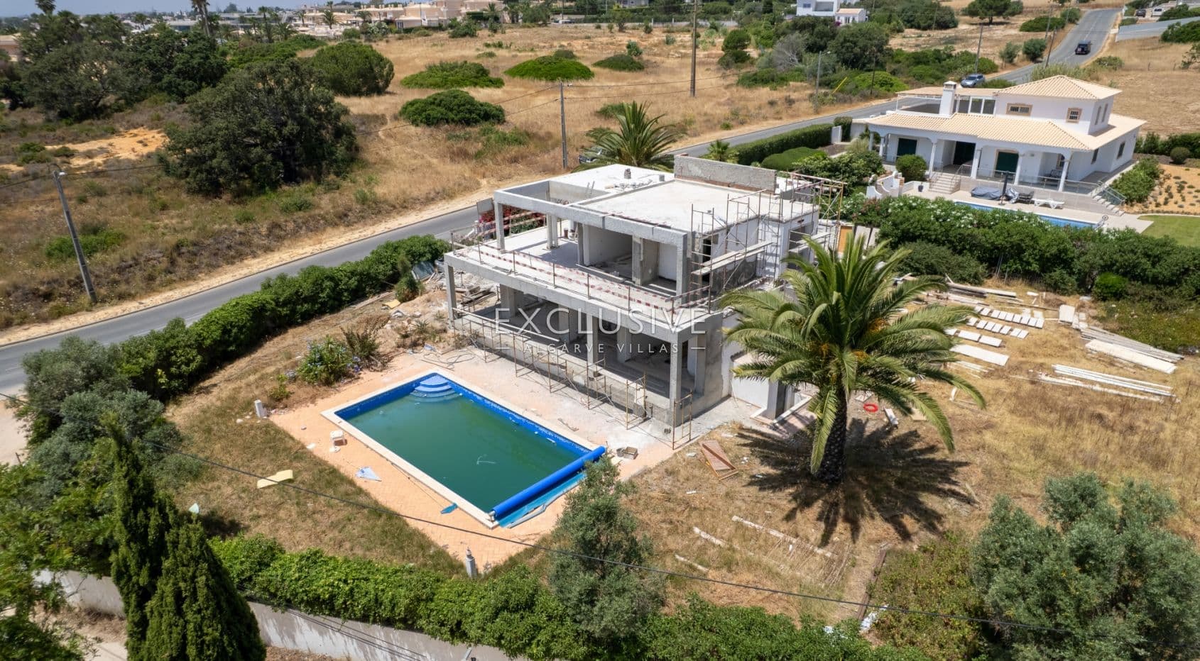 near Carvoeiro Alfanzina lighthouse renovated 4 bedroom ocean view villa with private pool