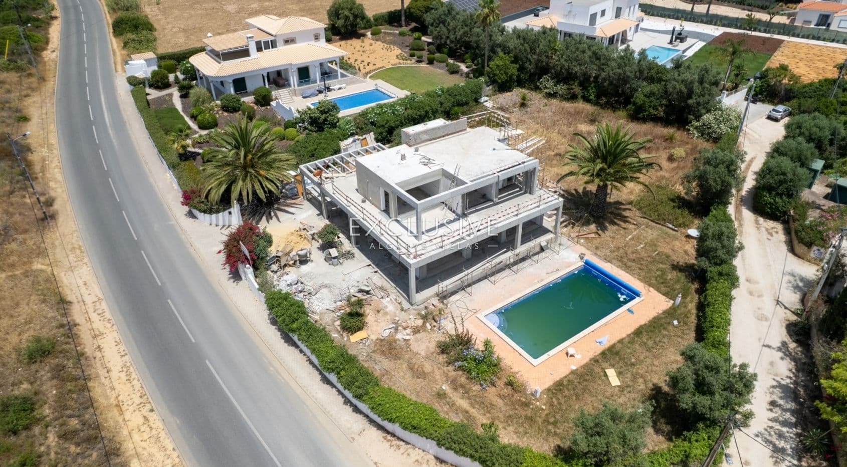 near Carvoeiro Alfanzina lighthouse renovated 4 bedroom ocean view villa with private pool