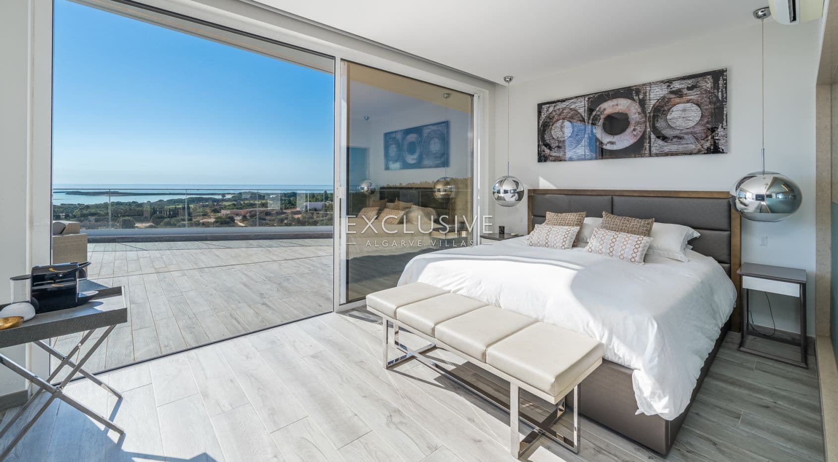 4 Chambres Villa contemporaine avec vue panoramique sur la mer à Lagos, Algarve