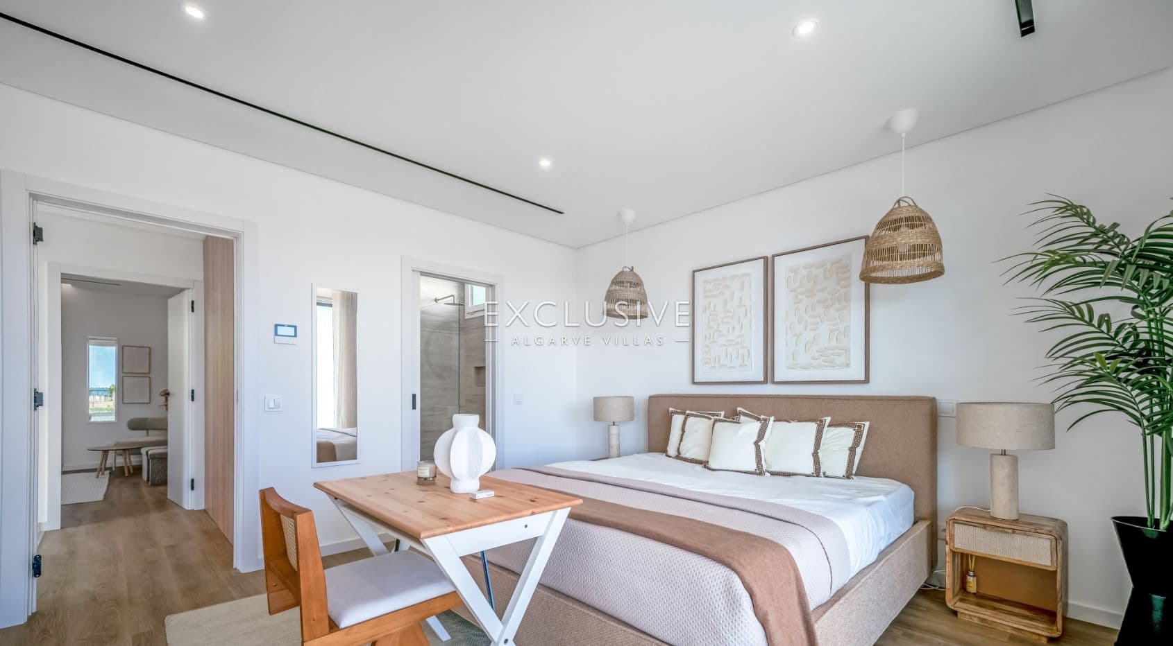 Sie neue, moderne Villen mit 3 Schlafzimmern, die Eleganz und Komfort vereinen, in Quarteira
