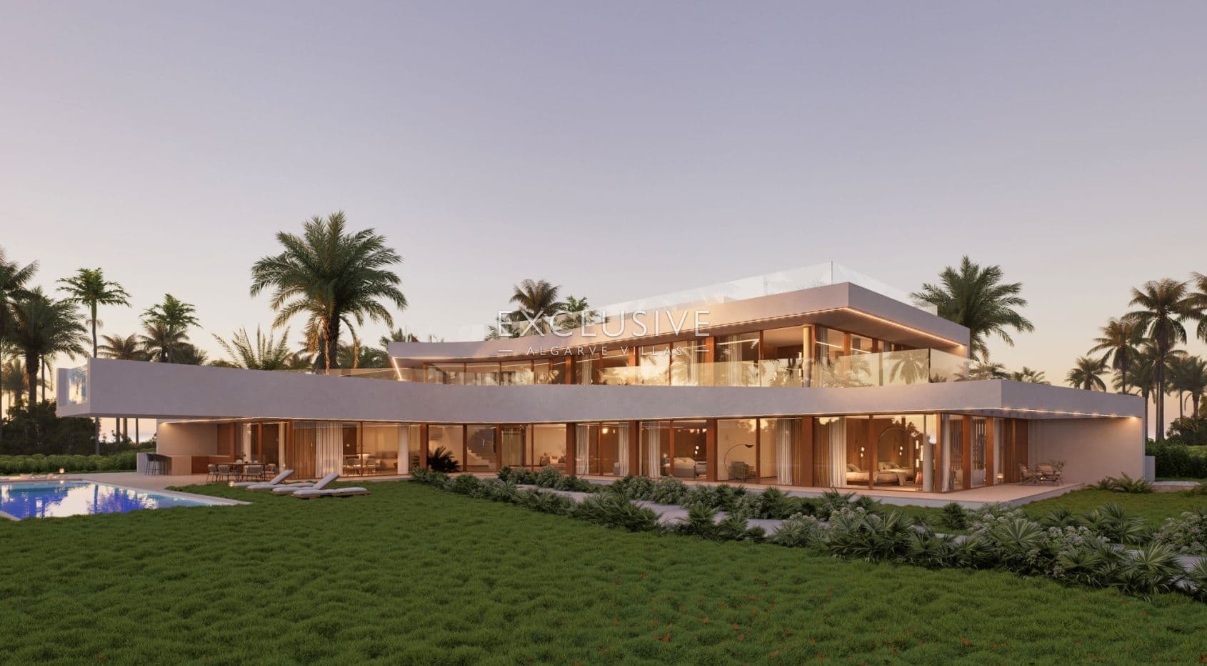 Villa on the beach - 7 bedrooms two swimming pools, spa and elevator, Albufeira, Algarve