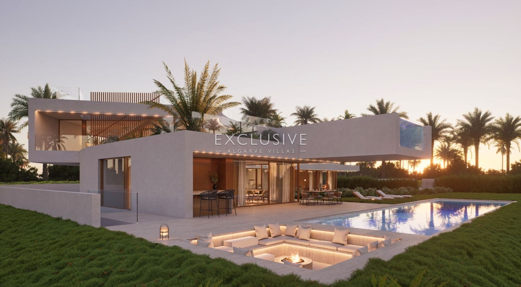 Villa on the beach - 7 bedrooms two swimming pools, spa and elevator, Albufeira, Algarve