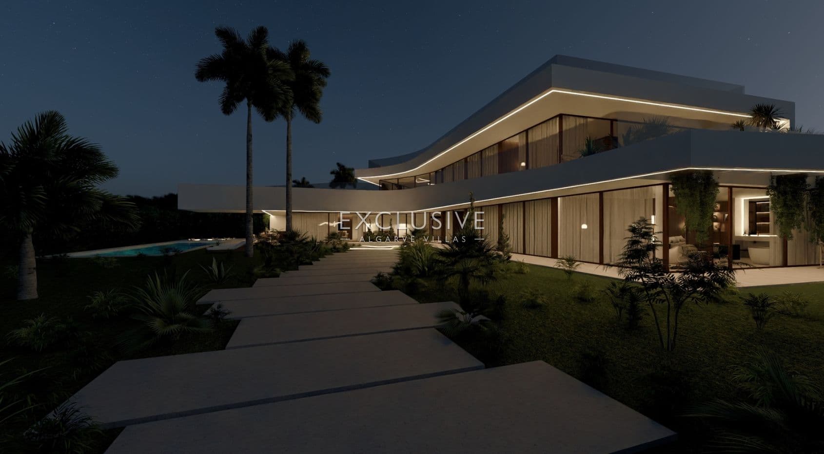 Villa on the beach - 7 bedrooms two swimming pools, spa and elevator, Albufeira, Algarve