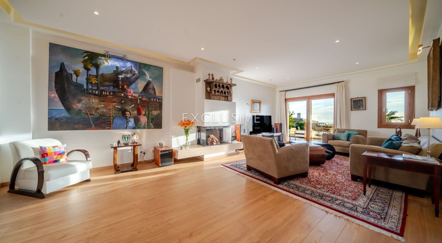 Moradia de luxo com 5 quartos e vista para o mar perto de Santa Barbara de Nexe