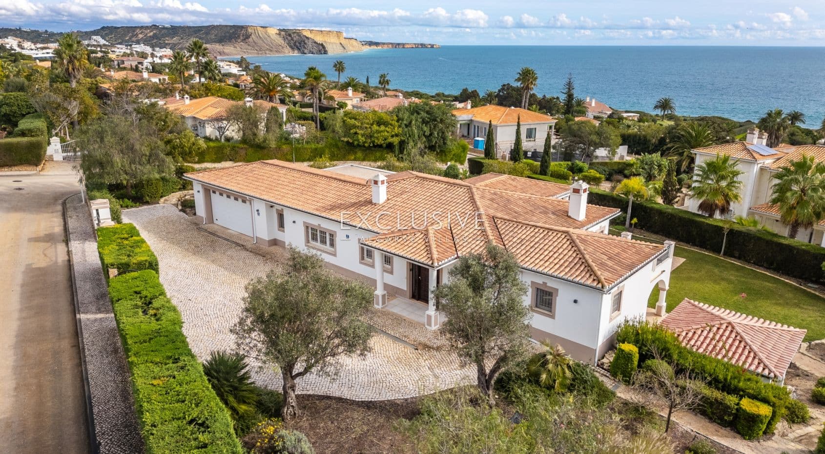 Villa de luxe avec vue sur la mer à Praia da Luz, Algarve occidental