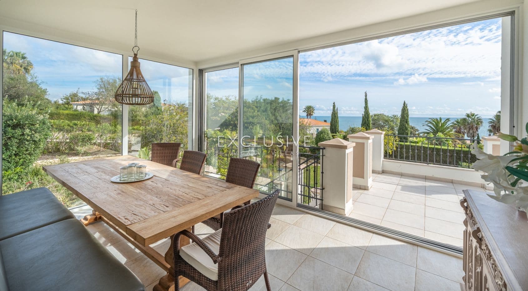 Villa de luxe avec vue sur la mer à Praia da Luz, Algarve occidental
