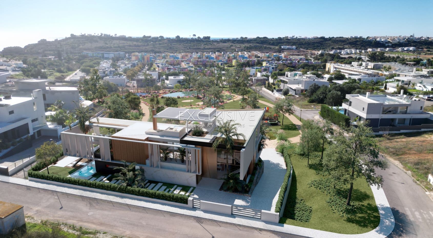 Großes Baugrundstück in der Marina von Albufeira, Zentralalgarve