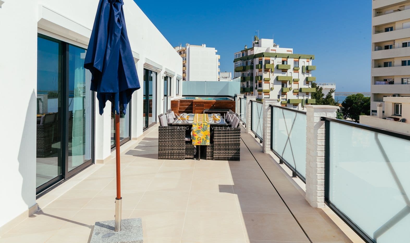 Buy Luxury Three Bedroom Penthouse with Private Pool and Ria Formosa Views, Faro, Algarve