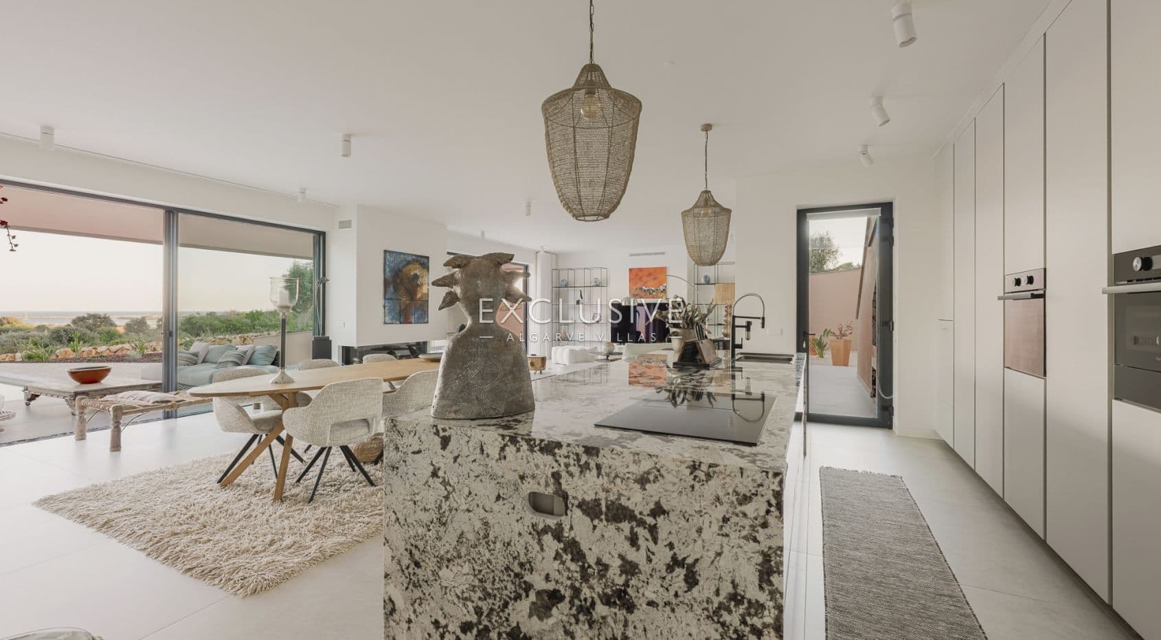 Luxury Contemporary Villa Beside Palmares Golf with Panoramic Sea Views Lagos, Algarve