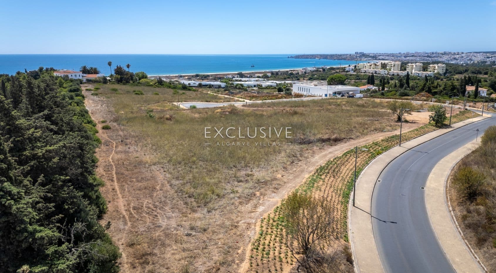 Large Plot with Panoramic Sea Views Near Palmares Golf, Lagos