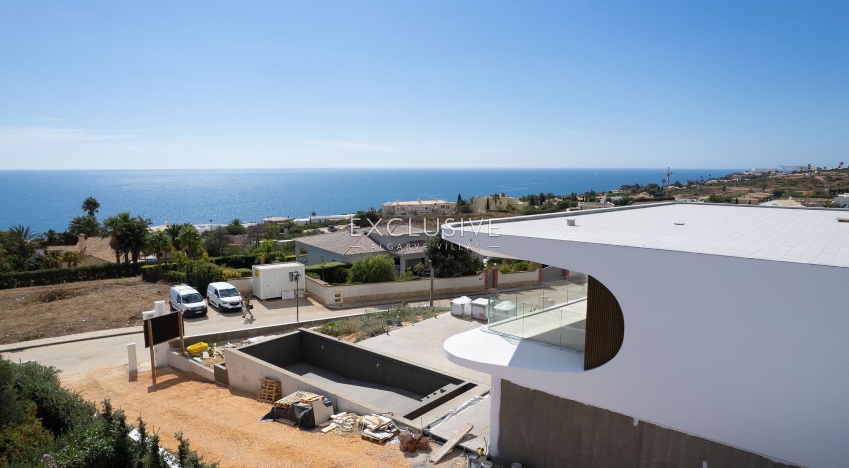 Modern Designer Villa with Sea & Black Rock Views in Praia da Luz