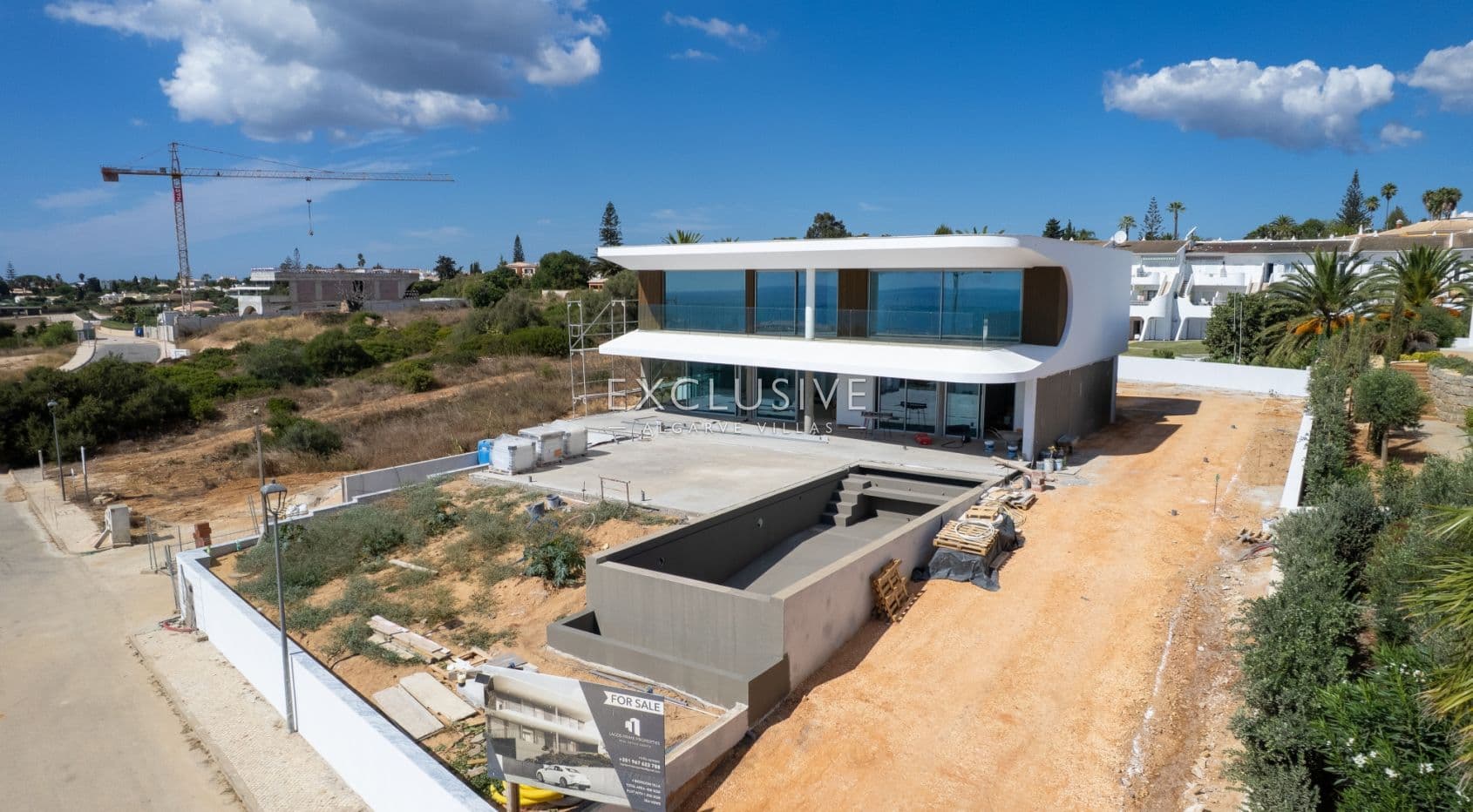 Modern Designer Villa with Sea & Black Rock Views in Praia da Luz