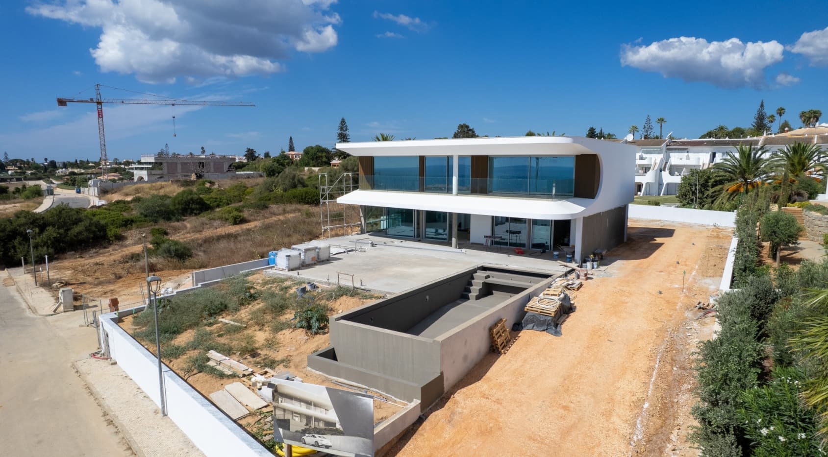 Modern Designer Villa with Sea & Black Rock Views in Praia da Luz