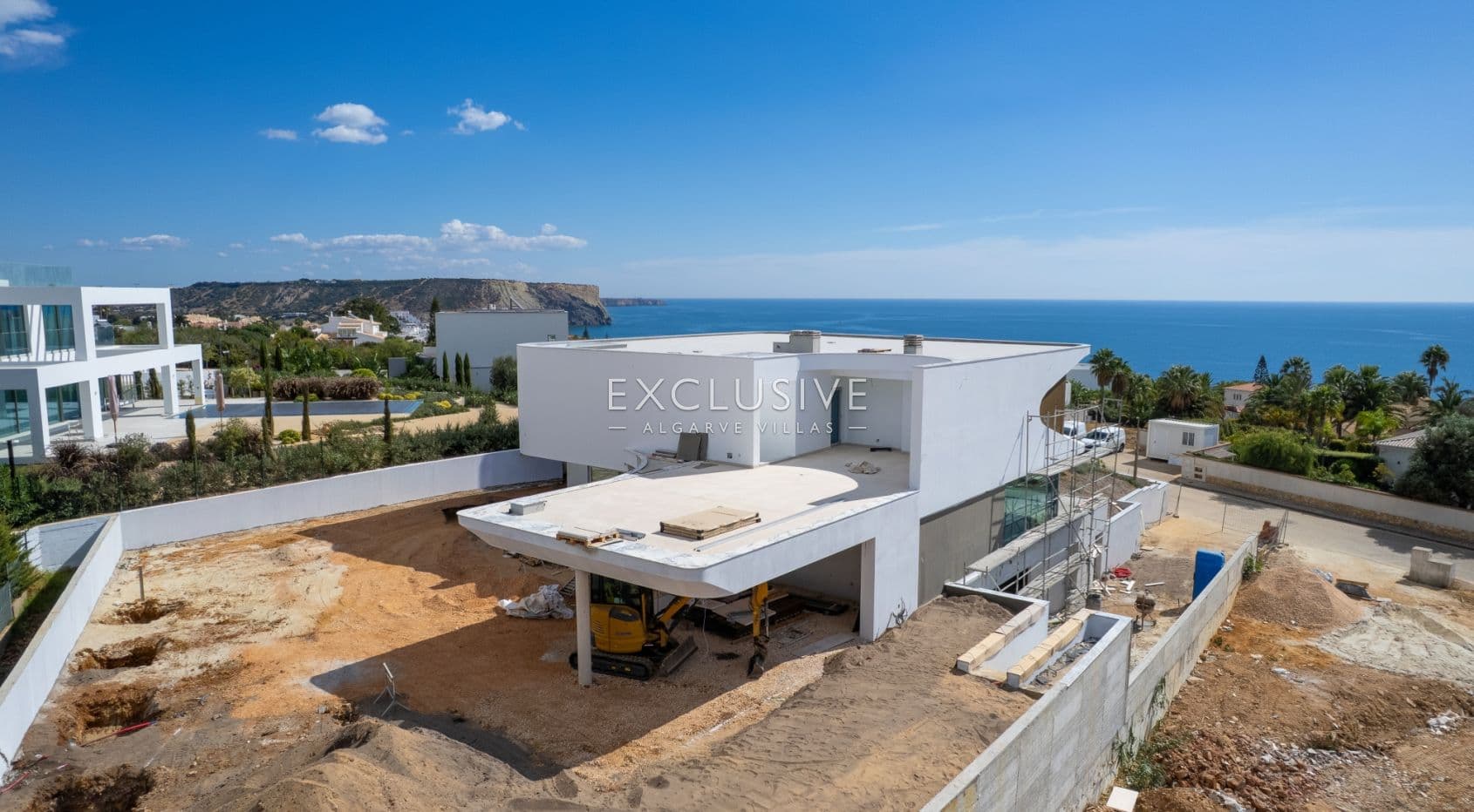 Modern Designer Villa with Sea & Black Rock Views in Praia da Luz