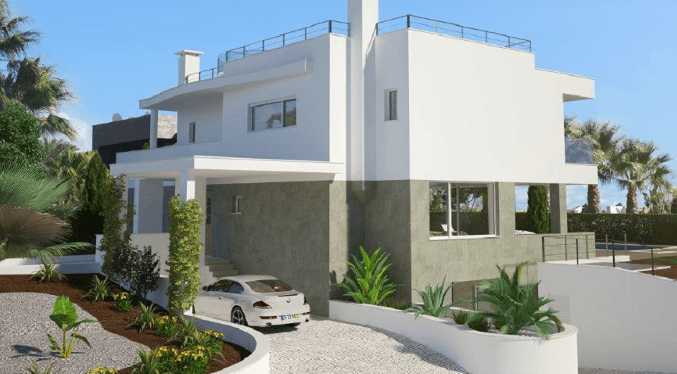 Fantastic contemporary villa with sea view in Lagos, Algarve
