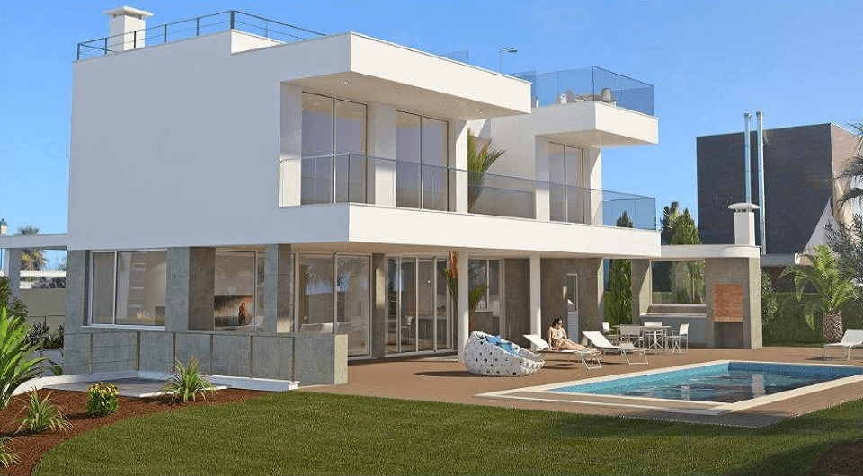 Fantastic contemporary villa with sea view in Lagos, Algarve