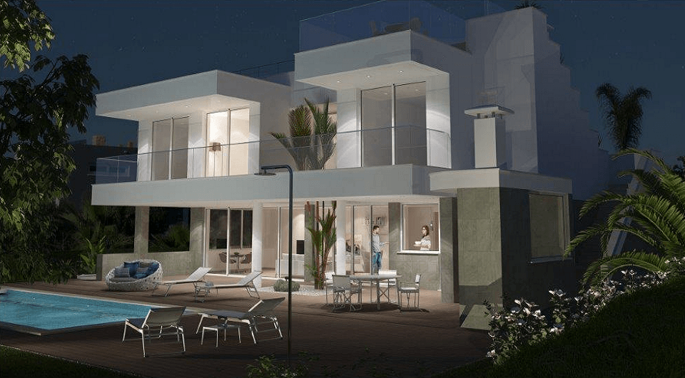 Fantastic contemporary villa with sea view in Lagos, Algarve