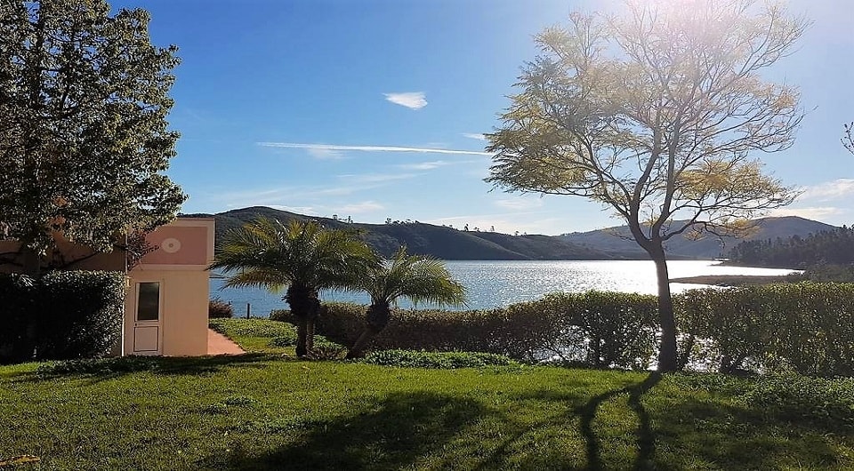 Erste linien See blick villa mit Gästehaus für den in Silves Algarve