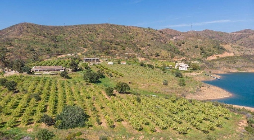 Erste linien See blick villa mit Gästehaus für den in Silves Algarve