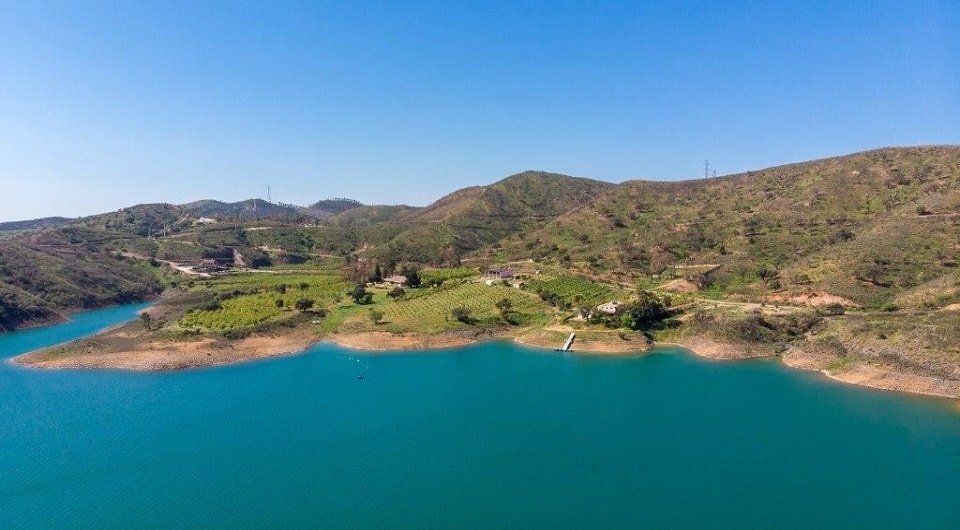 Erste linien See blick villa mit Gästehaus für den in Silves Algarve