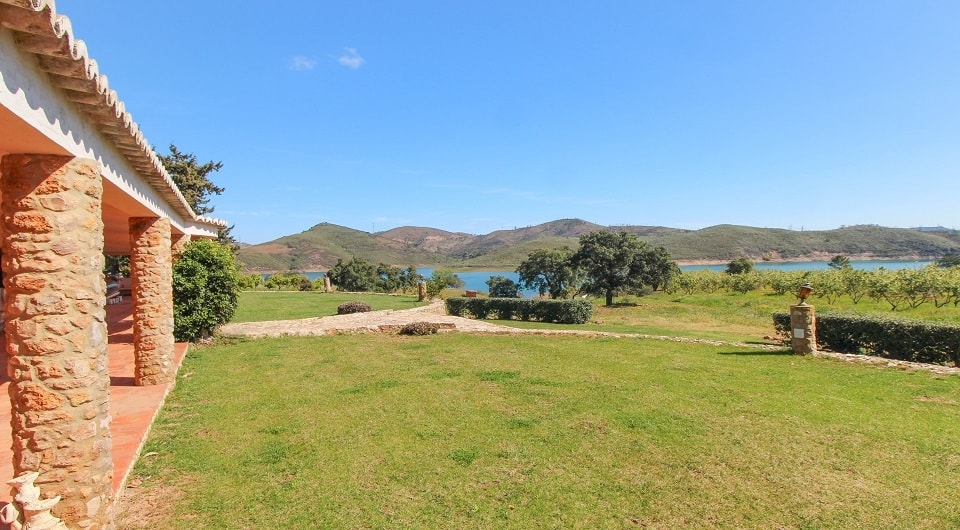 Erste linien See blick villa mit Gästehaus für den in Silves Algarve