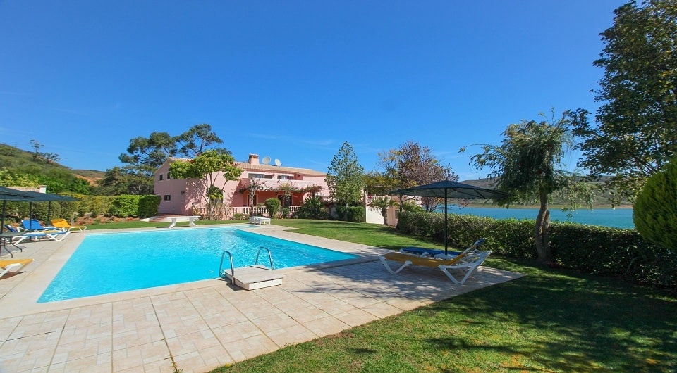 Erste linien See blick villa mit Gästehaus für den in Silves Algarve