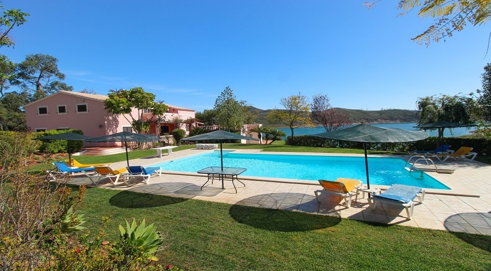 Erste linien See blick villa mit Gästehaus für den in Silves Algarve