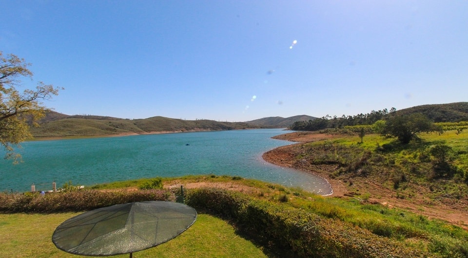 Erste linien See blick villa mit Gästehaus für den in Silves Algarve